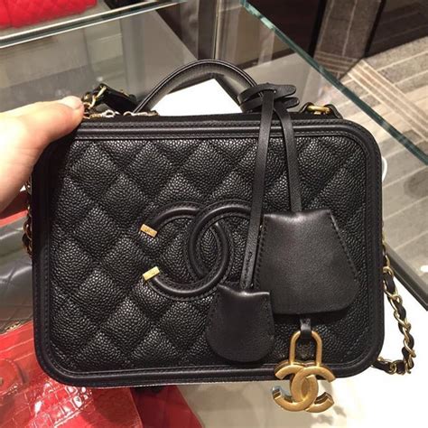 chanel vanity size|Chanel vanity bag.